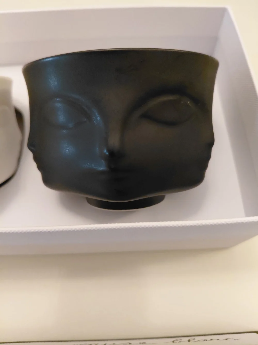 Jonathan Adler Muse Votive Set in Black, White & Gold